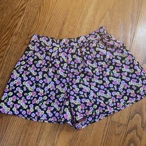 Floral Disney Flowy Shorts Skort